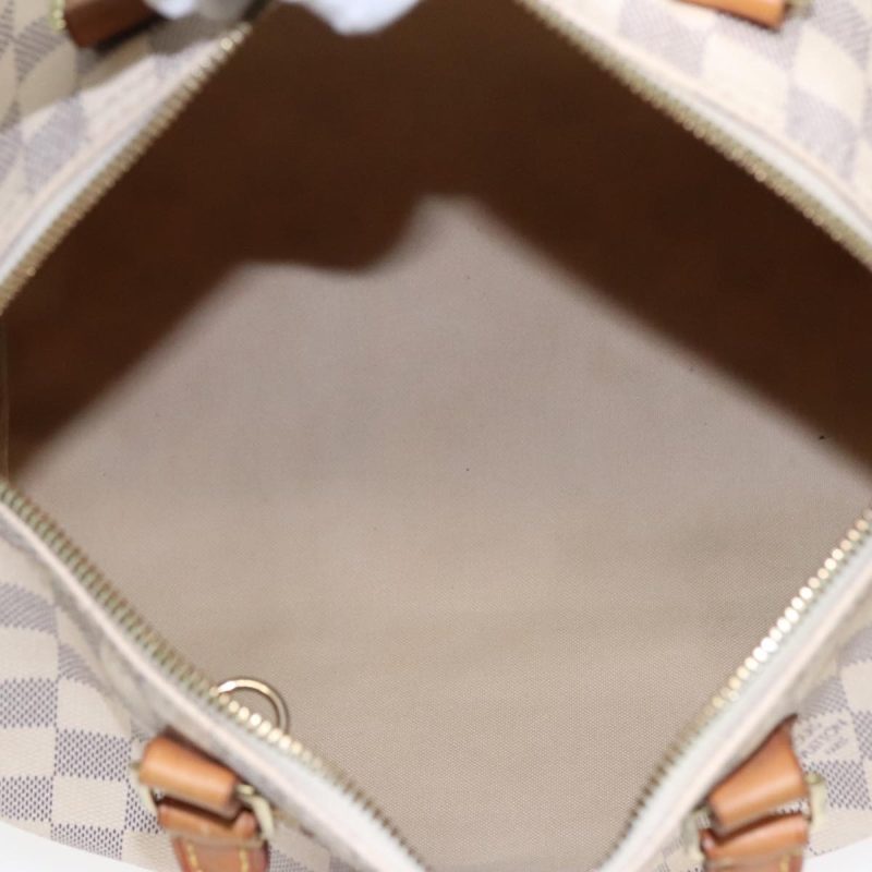 Louis Vuitton Damier Azur Speedy Bandouliere 30 Hand Bag 2way N41052 Auth 92235 - Image 10