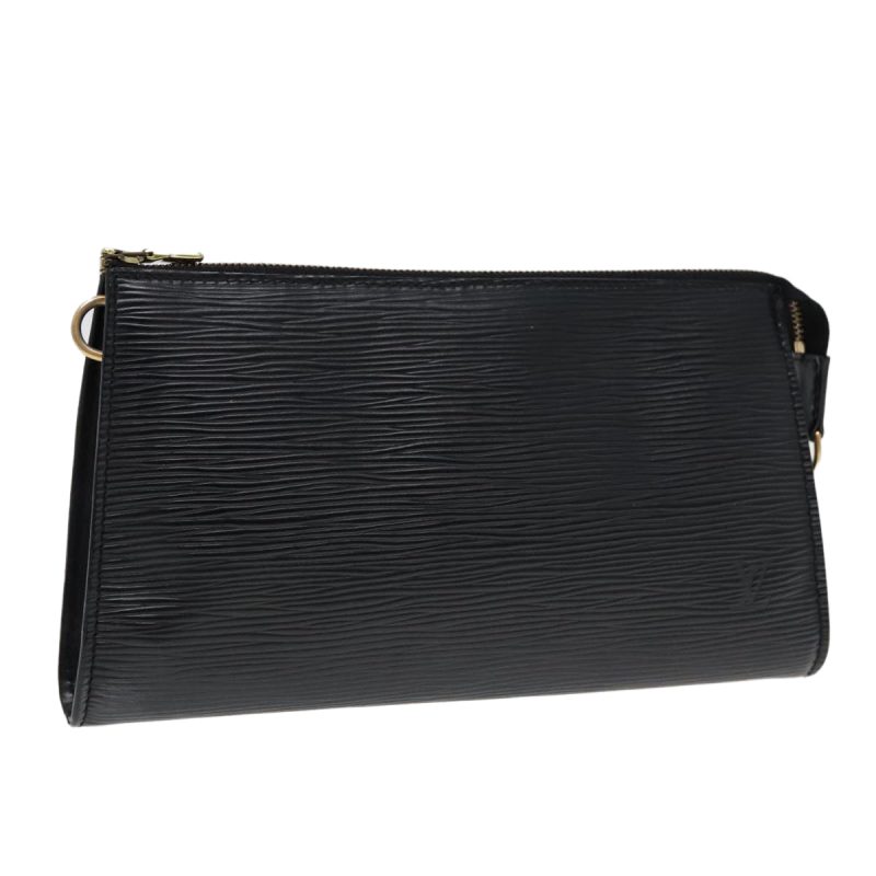 Louis Vuitton Epi Pochette Accessoires Pouch Black M52982  92238