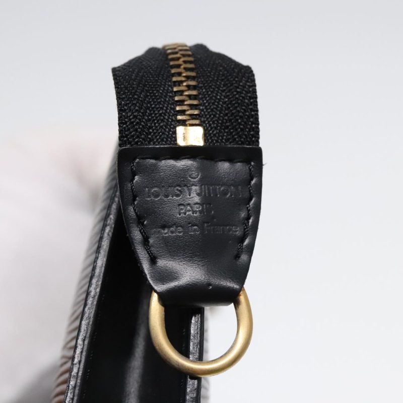 Louis Vuitton Epi Pochette Accessoires Pouch Black M52982  92238 - Image 8