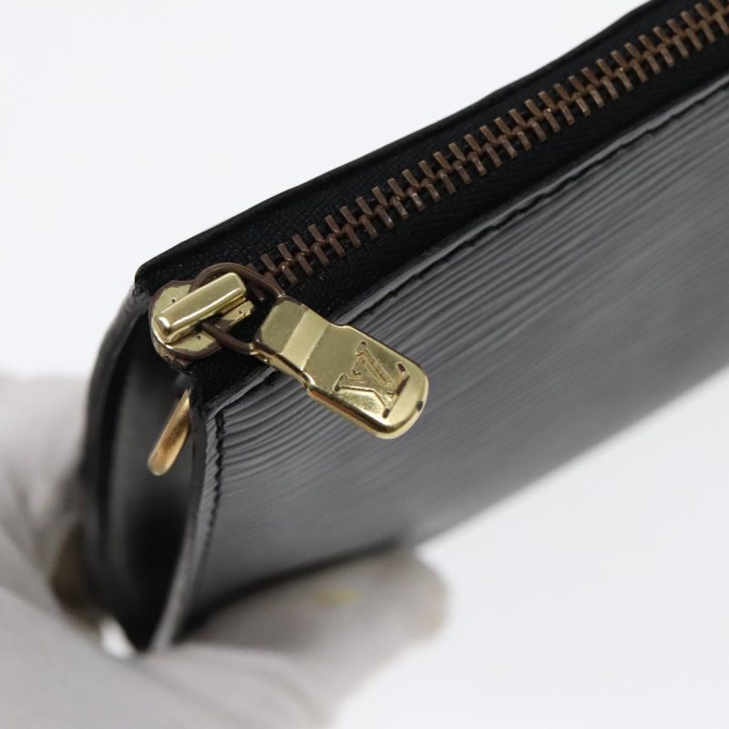 Louis Vuitton Epi Pochette Accessoires Pouch Black M52982  92238 - Image 9