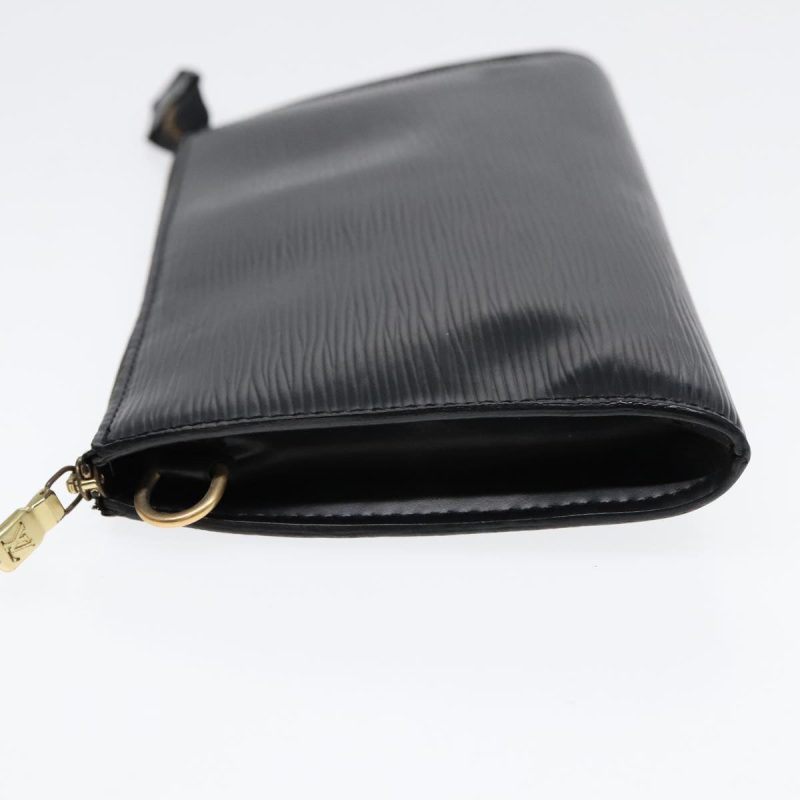 Louis Vuitton Epi Pochette Accessoires Pouch Black M52982  92238 - Image 4