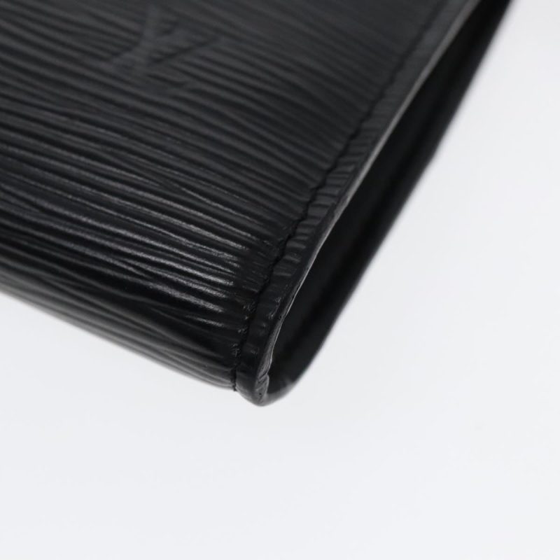 Louis Vuitton Epi Pochette Accessoires Pouch Black M52982  92238 - Image 7
