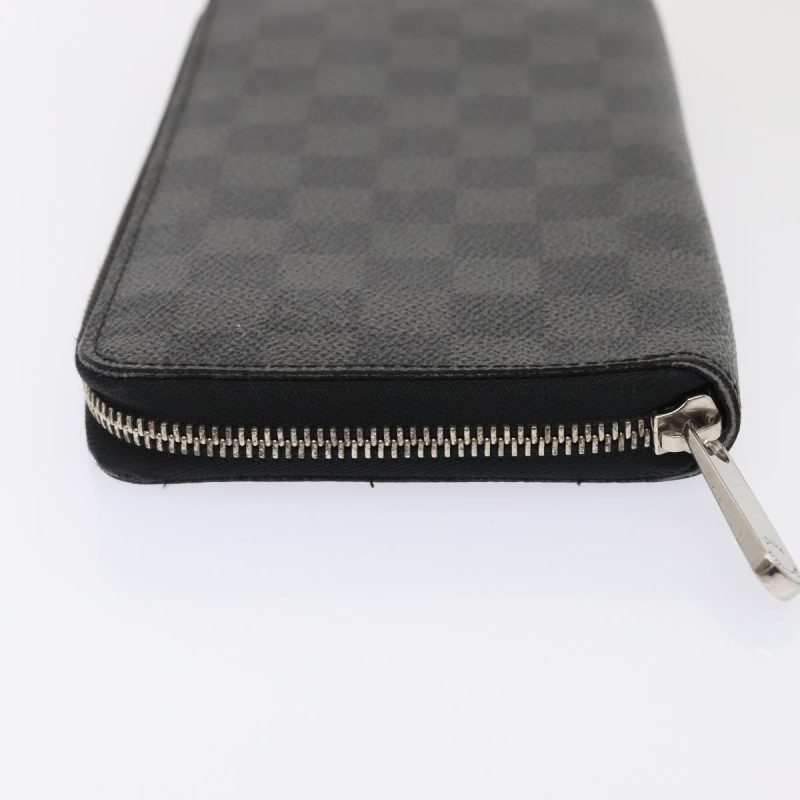 Louis Vuitton Damier Graphite Zippy Organizer Long Wallet N63077  92254 - Image 4
