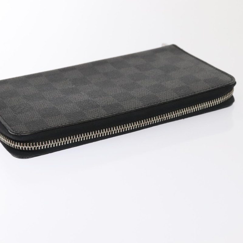 Louis Vuitton Damier Graphite Zippy Organizer Long Wallet N63077  92254 - Image 5