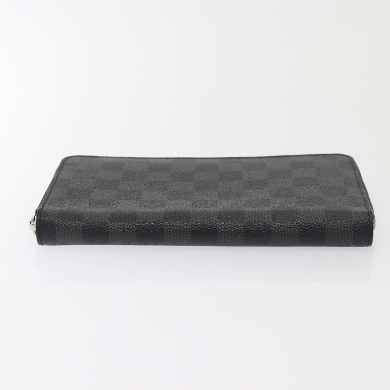Louis Vuitton Damier Graphite Zippy Organizer Long Wallet N63077  92254 - Image 6