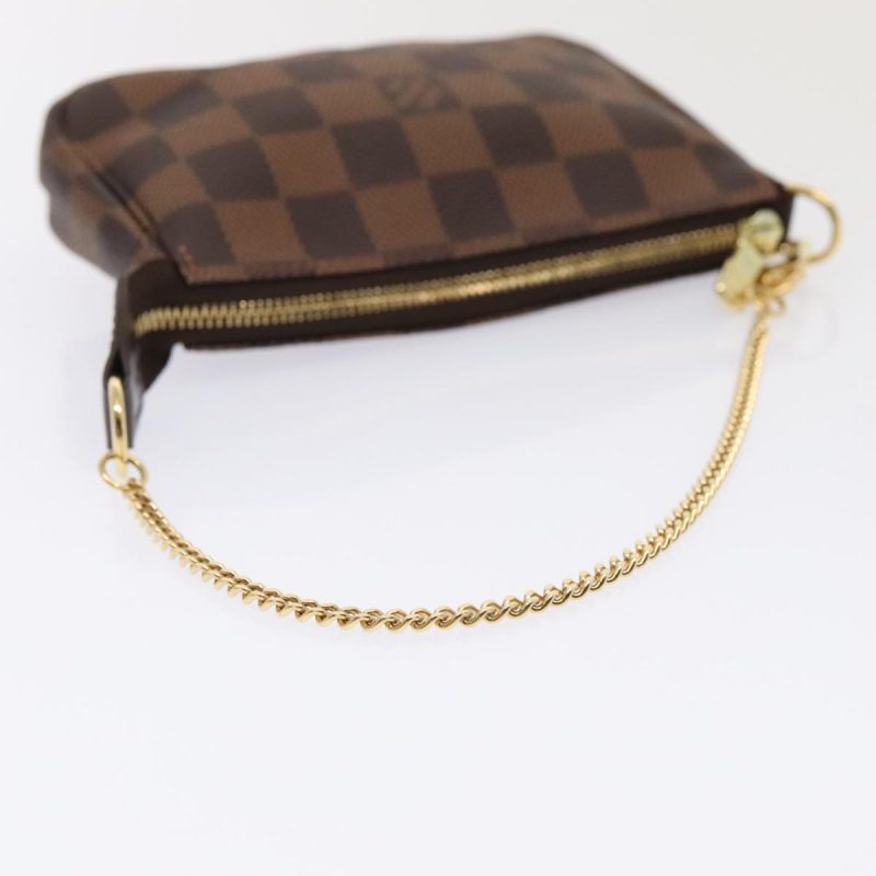 Louis Vuitton Damier Ebene Mini Pochette Accessoires Pouch N58009  92255 - Image 7