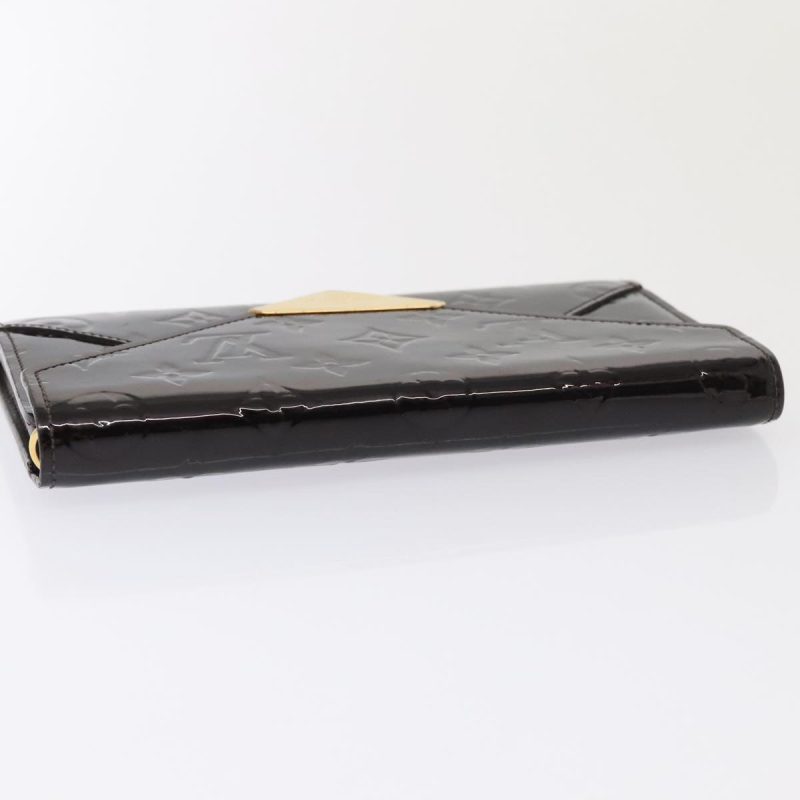 Louis Vuitton Vernis Portefeuille Mira Long Wallet Amarante M90994  92270 - Image 5