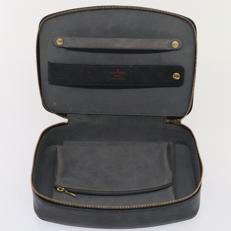 Louis Vuitton Epi Posh Monte Carlo Jewelry Box Black M48362  92280 - Image 9