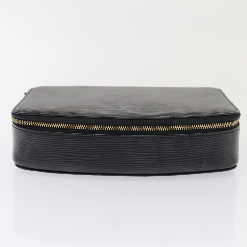 Louis Vuitton Epi Posh Monte Carlo Jewelry Box Black M48362  92280 - Image 6
