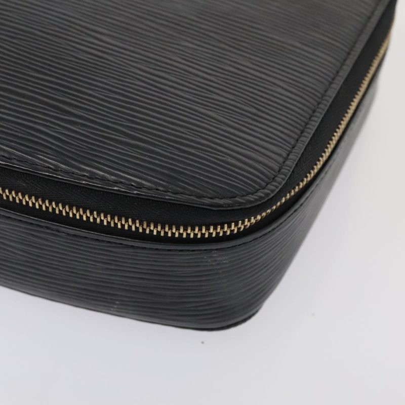 Louis Vuitton Epi Posh Monte Carlo Jewelry Box Black M48362  92280 - Image 7