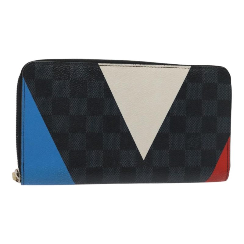 Louis Vuitton Damier Cobalt Americas Cup Zippy Organizer N41631  92283