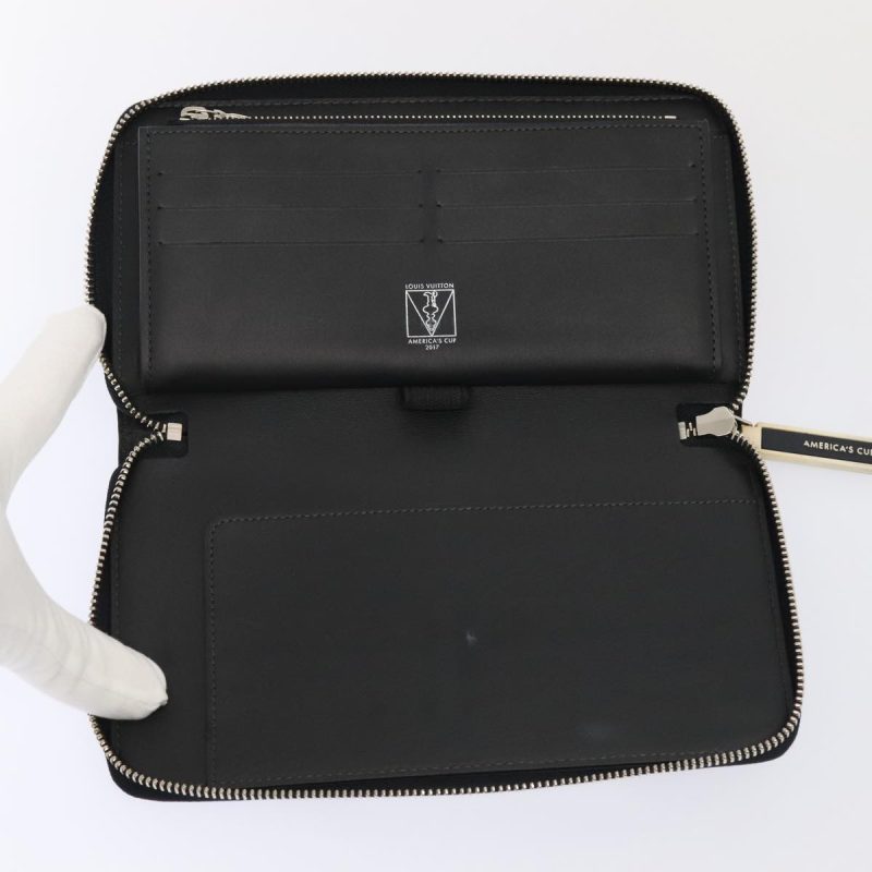 Louis Vuitton Damier Cobalt Americas Cup Zippy Organizer N41631  92283 - Image 8