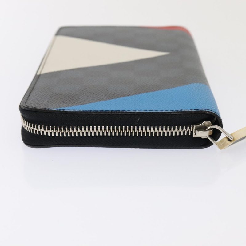 Louis Vuitton Damier Cobalt Americas Cup Zippy Organizer N41631  92283 - Image 4