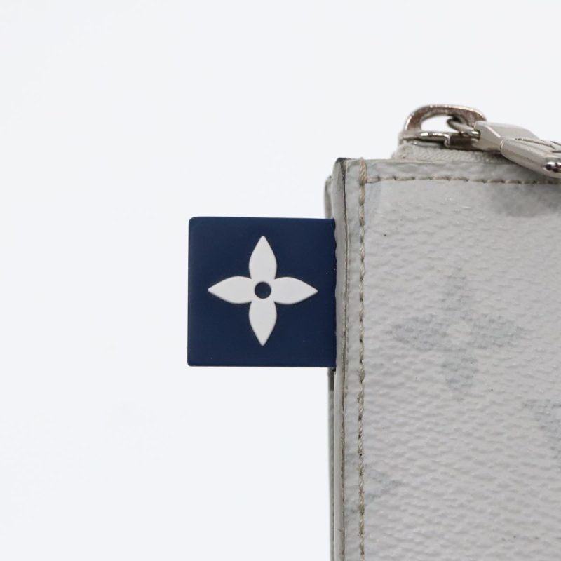 Louis Vuitton Monogram White Pochette Jules PM Clutch Bag M61745  92286 - Image 8