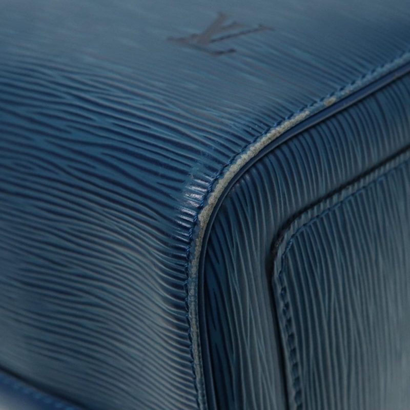 Louis Vuitton Epi Speedy 30 Hand Bag Toledo Blue M43005  92313 - Image 9