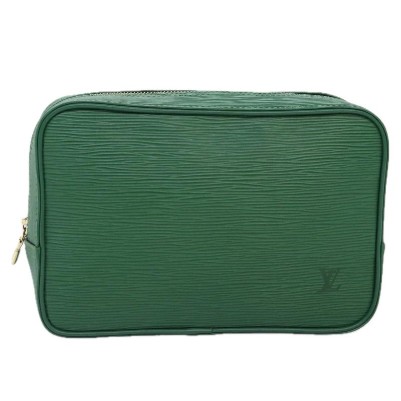 Louis Vuitton Epi Trousse Toilette Clutch Bag SPO Green  92331