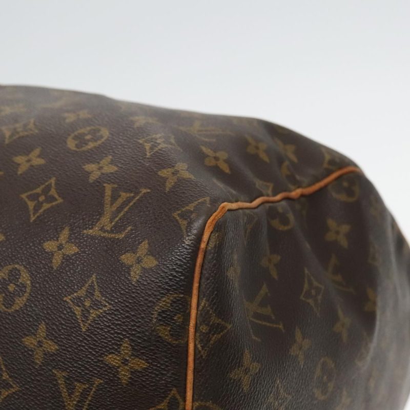 Louis Vuitton Monogram Keepall 55 Boston Bag M41424  92348 - Image 9