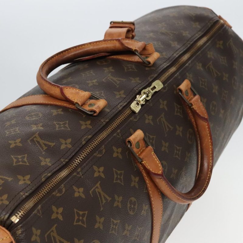 Louis Vuitton Monogram Keepall 55 Boston Bag M41424  92348 - Image 6