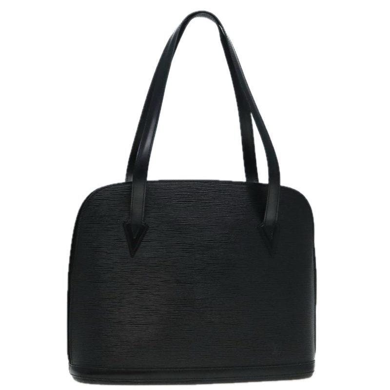 Louis Vuitton Epi Lussac Shoulder Bag Black M52282  92358