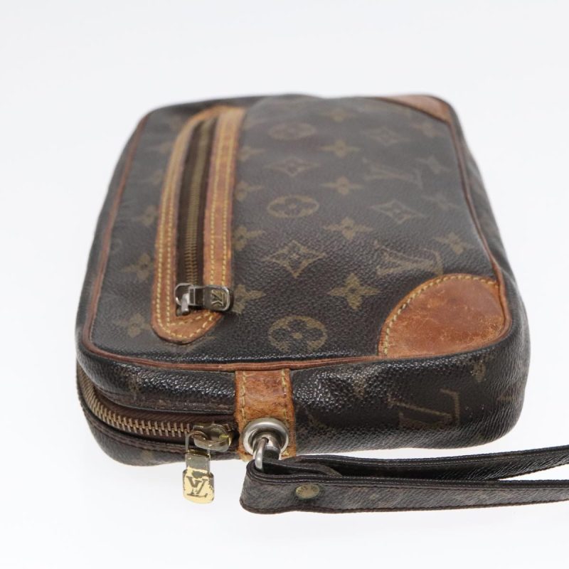 Louis Vuitton Monogram Marly Dragonne GM Clutch Bag M51825  92389 - Image 3