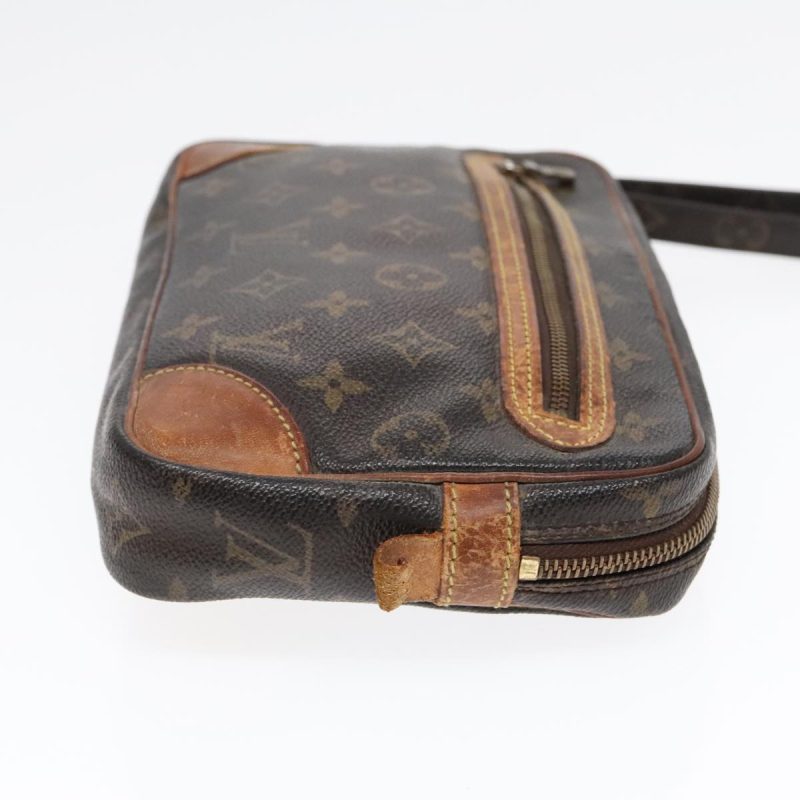 Louis Vuitton Monogram Marly Dragonne GM Clutch Bag M51825  92389 - Image 4
