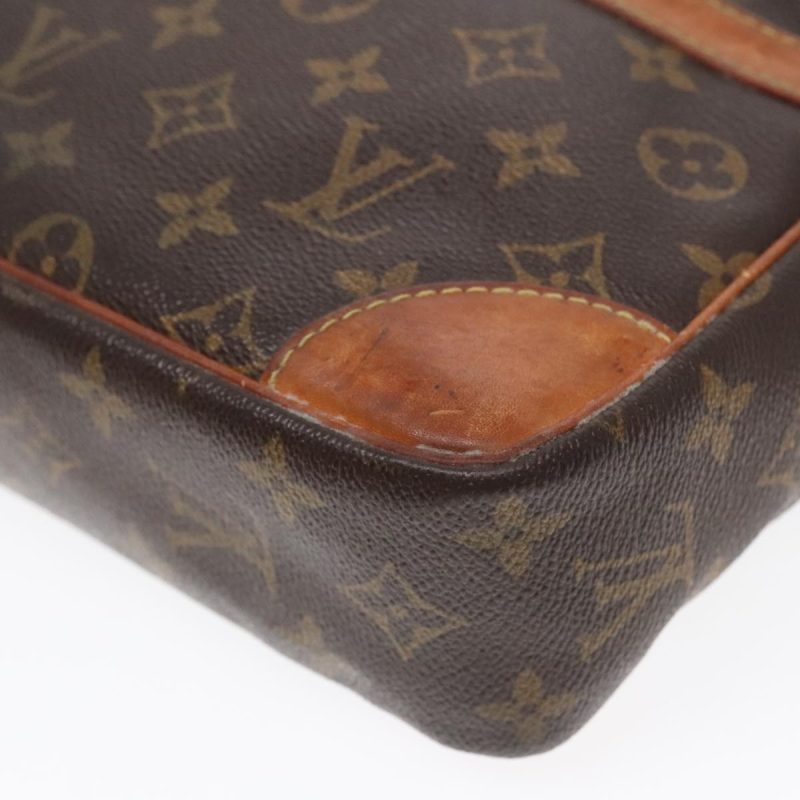 Louis Vuitton Monogram Compiegne 28 Clutch Bag M51845  92392 - Image 7