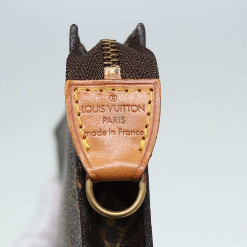 Louis Vuitton Monogram Bucket PM Accessory Pouch  92408 - Image 8