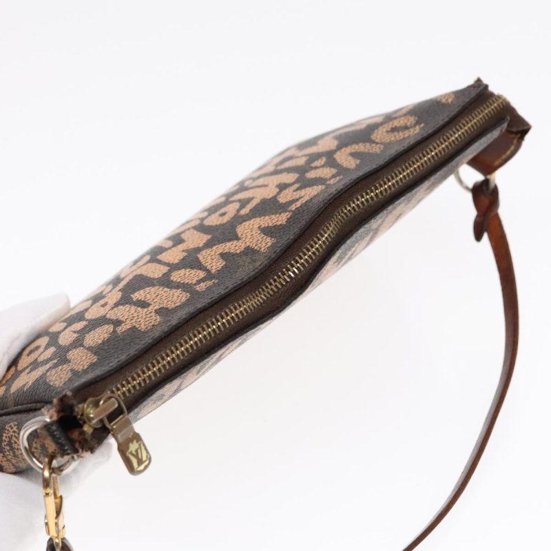 Louis Vuitton Monogram Graffiti Pochette Accessoires Orange M92193  92420 - Image 5