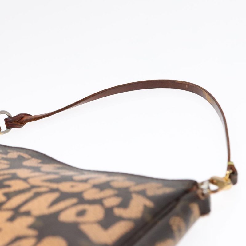 Louis Vuitton Monogram Graffiti Pochette Accessoires Orange M92193  92420 - Image 7
