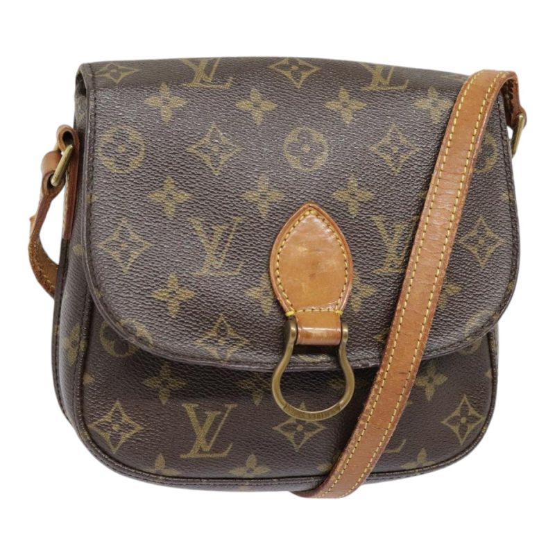 Louis Vuitton Monogram Saint Cloud MM Shoulder Bag M51243  92446