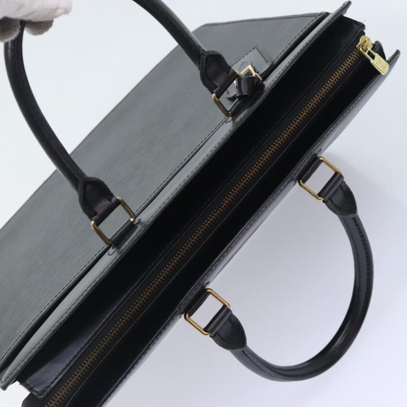 Louis Vuitton Epi Riviera Hand Bag Noir Black M48182  92477 - Image 6