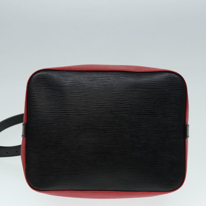 Louis Vuitton Epi Petit Noe Shoulder Bag By color Black Red M44172  92487 - Image 5
