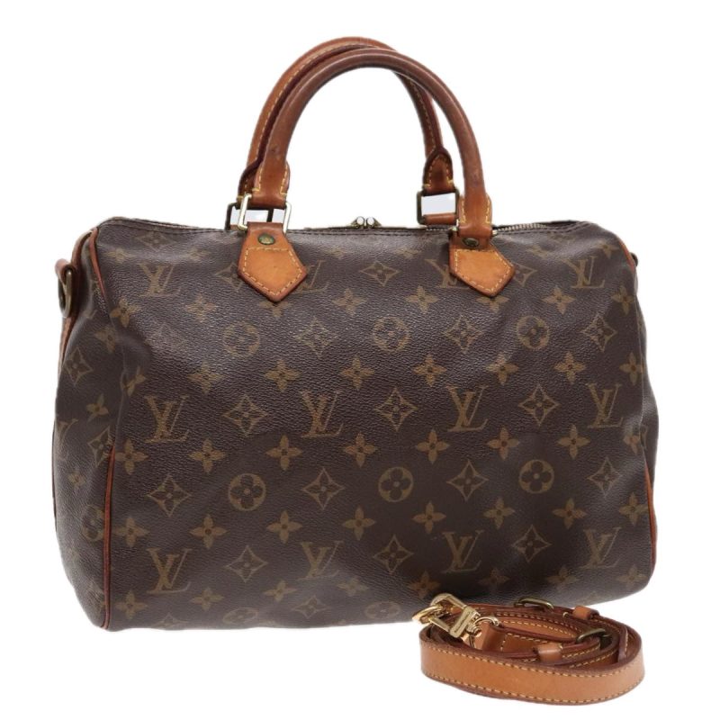 Louis Vuitton Monogram Speedy Bandouliere 30 Hand Bag M40391  92522