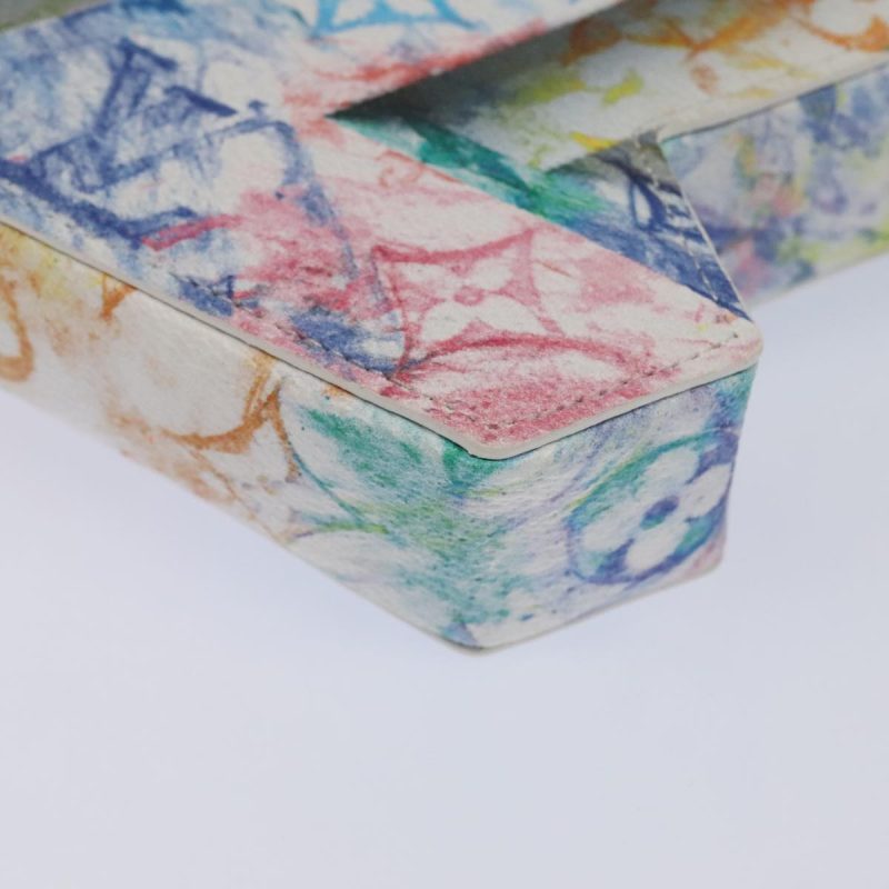 Louis Vuitton Monogram Pastel Colors LV Block Multicolor M57277  92530S - Image 10