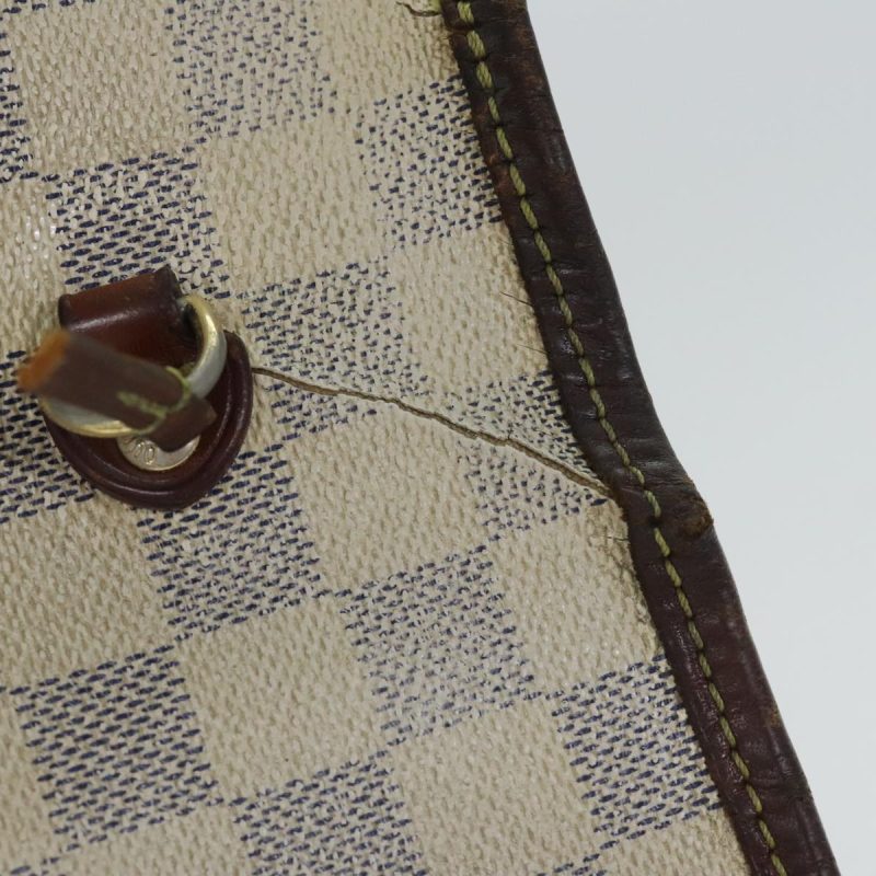 Louis Vuitton Damier Azur Neverfull MM Tote Bag N41605  92571 - Image 9