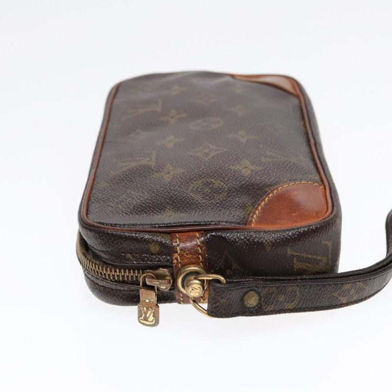Louis Vuitton Monogram Marly Dragonne PM Clutch Bag M51827  92621 - Image 3
