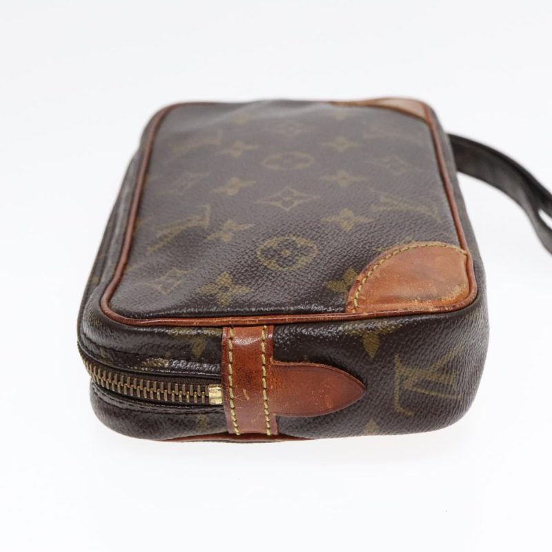 Louis Vuitton Monogram Marly Dragonne PM Clutch Bag M51827  92621 - Image 4