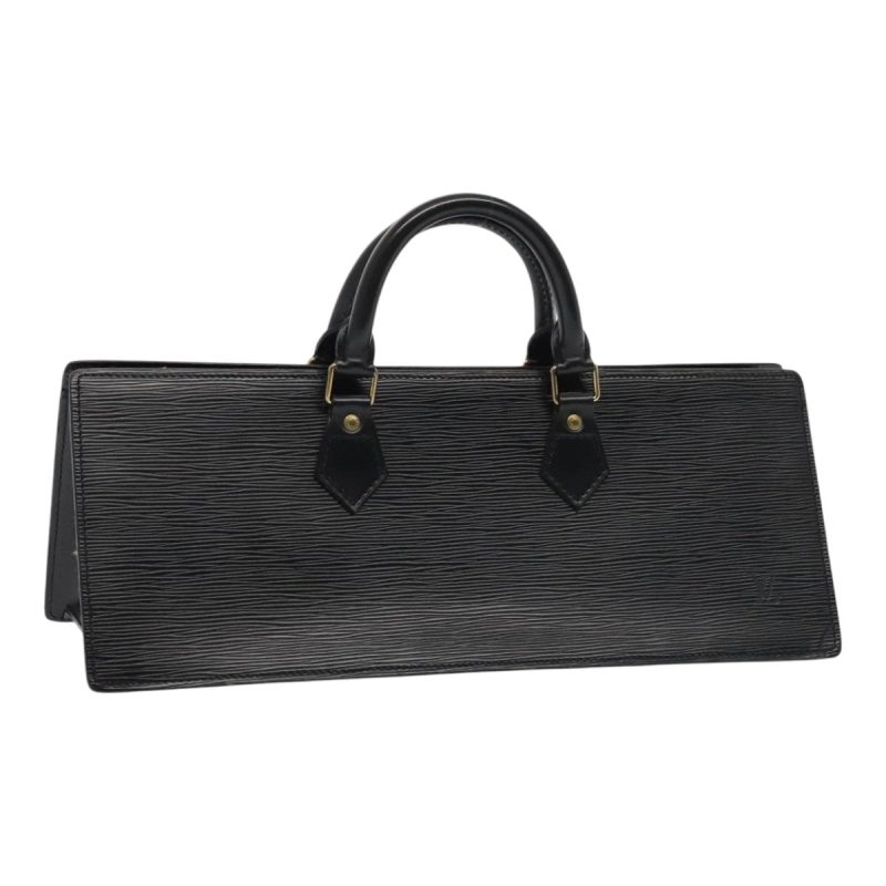 Louis Vuitton Epi Sac Triangle Hand Bag Black M52092  92657