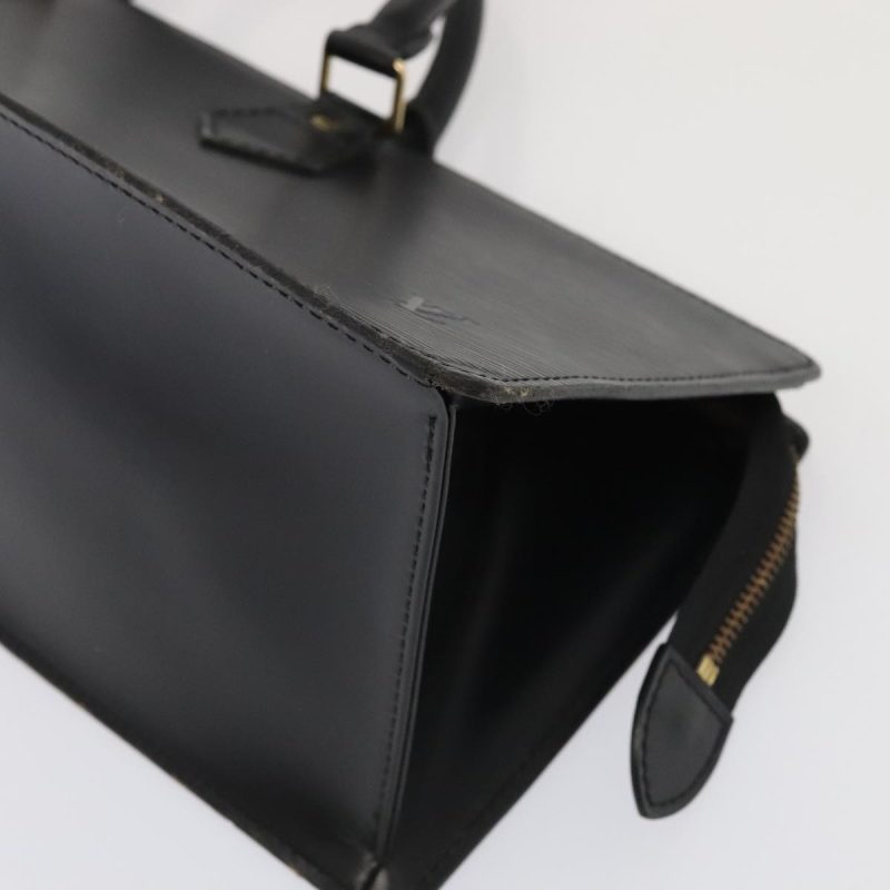 Louis Vuitton Epi Sac Triangle Hand Bag Black M52092  92657 - Image 8