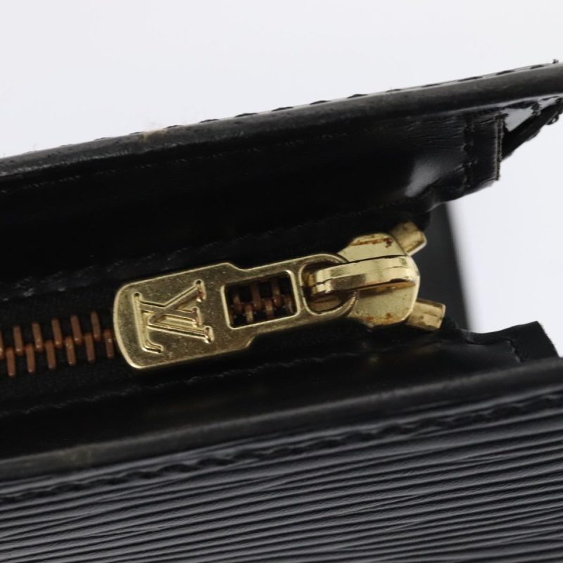 Louis Vuitton Epi Sac Triangle Hand Bag Black M52092  92657 - Image 9
