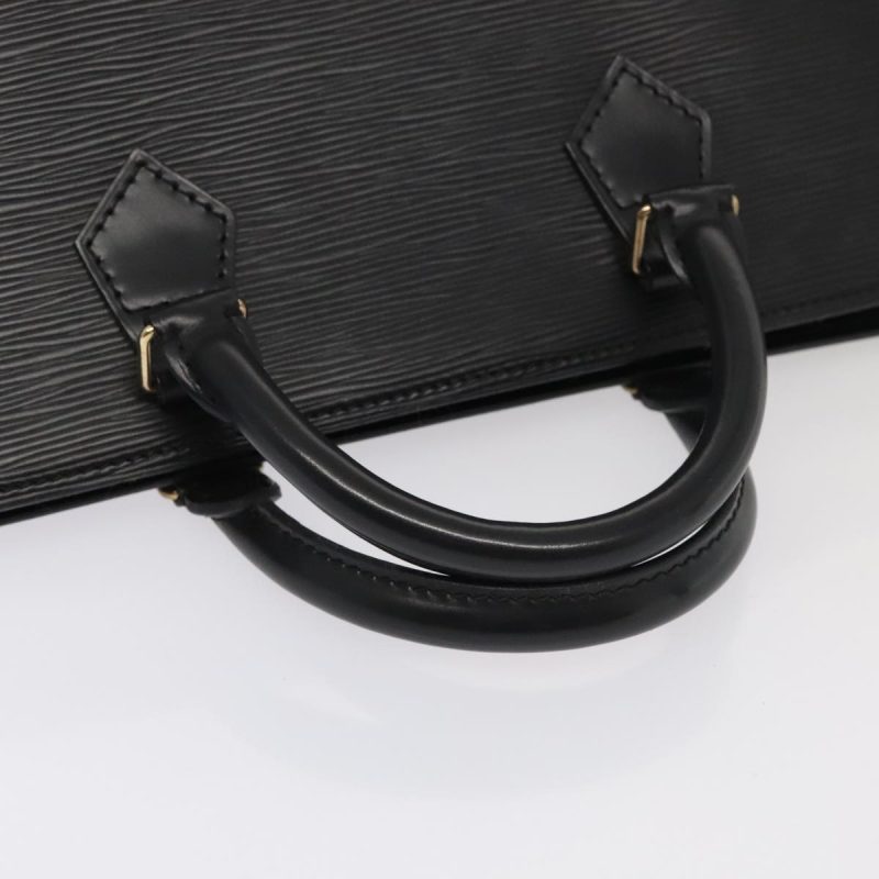Louis Vuitton Epi Sac Triangle Hand Bag Black M52092  92657 - Image 7