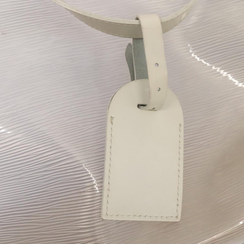Louis Vuitton Epi Plage Lagoon Bay Tote Bag White Clear M92151  92664 - Image 10