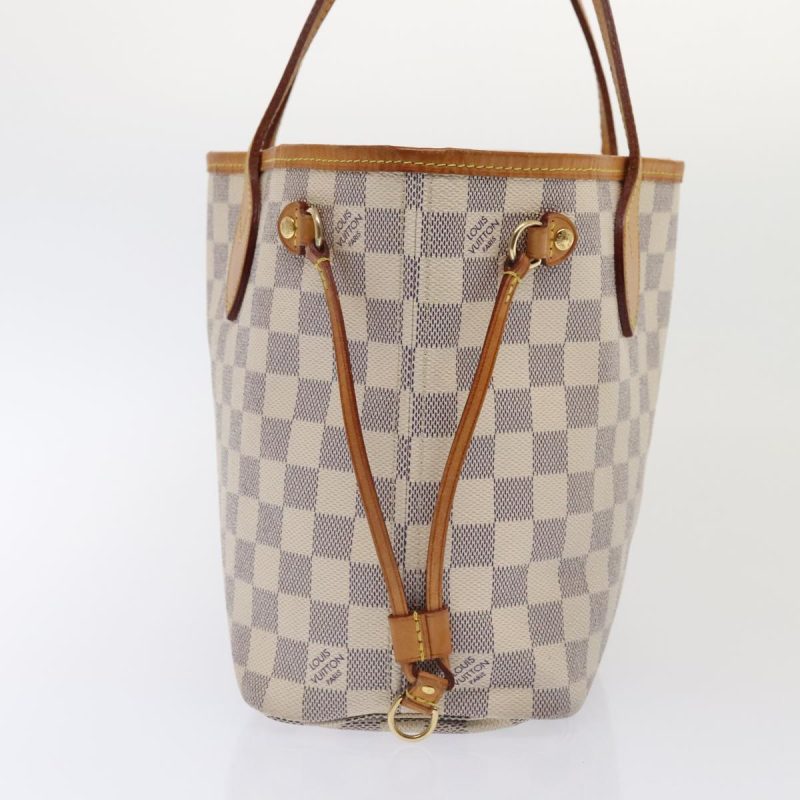 Louis Vuitton Damier Azur Neverfull PM Tote Bag N41362  92667 - Image 4