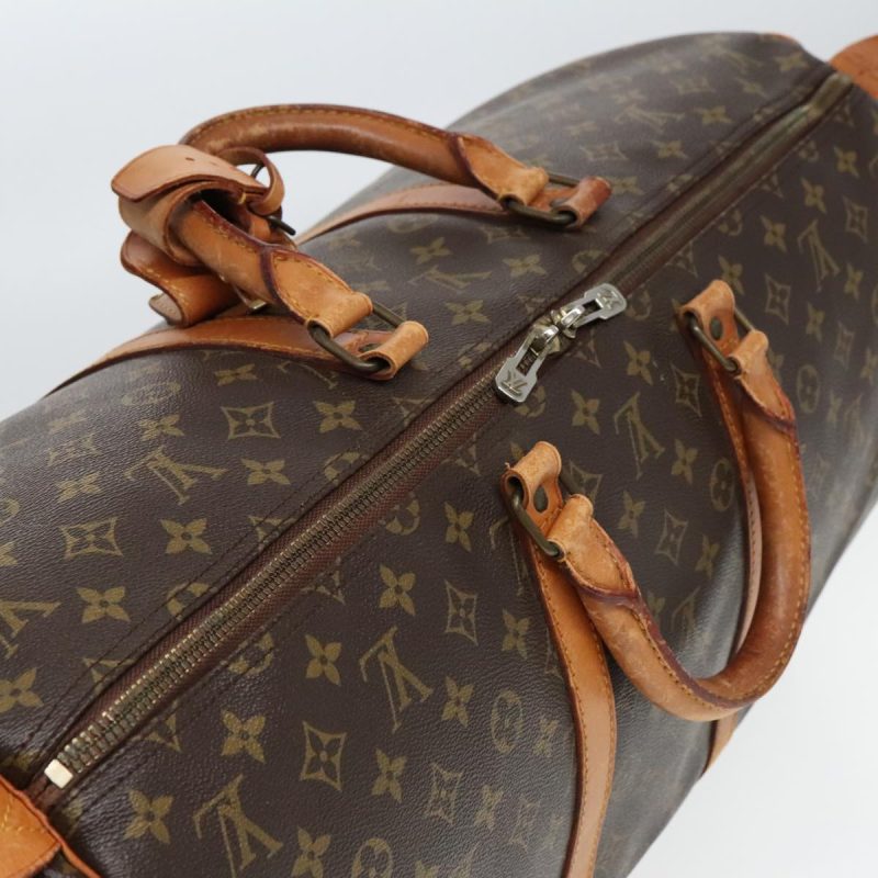 Louis Vuitton Monogram Keepall 55 Boston Bag M41424  92672 - Image 6