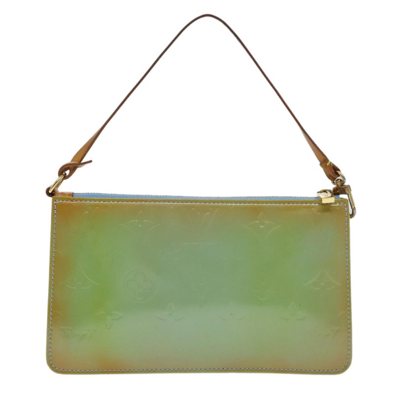 Louis Vuitton Monogram Vernis Lexington Pouch Baby Blue M91011  92709 - Image 2