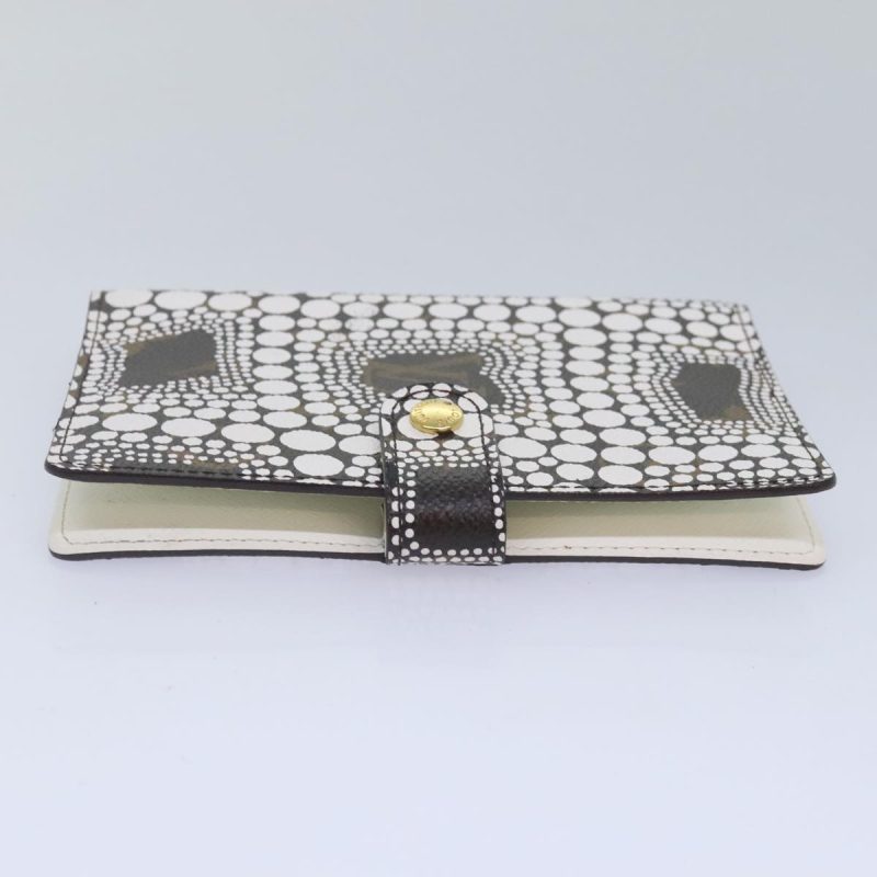 Louis Vuitton Yayoi Kusama Agenda PM Day Planner Cover White R21131 Auth 92711A - Image 3