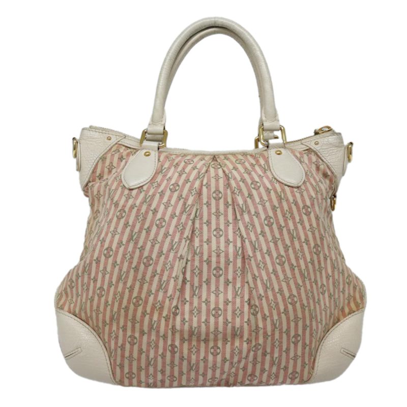Louis Vuitton Mini Lin Croisette Marina PM Bag Pink White M95495  92715 - Image 2