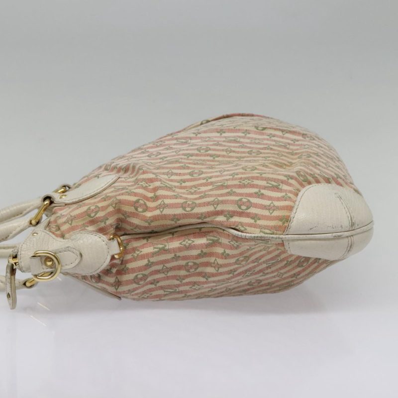Louis Vuitton Mini Lin Croisette Marina PM Bag Pink White M95495  92715 - Image 3