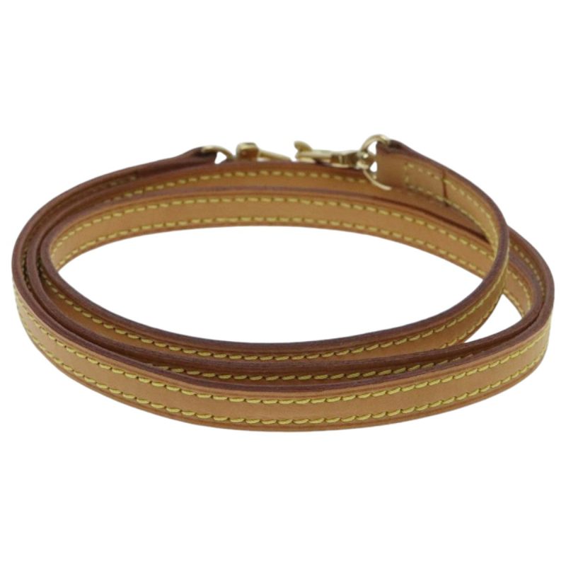 Louis Vuitton Shoulder Strap Leather 42.5"" Beige  92748 - Image 3