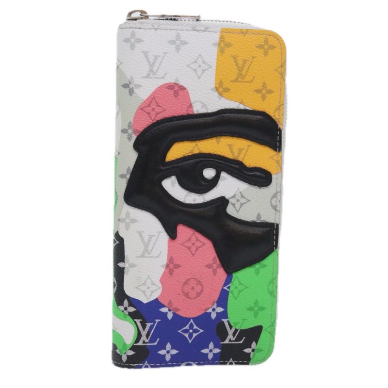 Louis Vuitton Monogram LV Portrait Zippy Vertical Wallet M82590  92757A